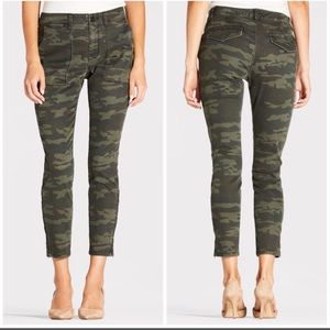 Sanctuary Fast Track Camo Zip Chino Pants